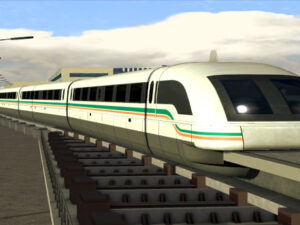 Could the technology of the magnetic levitation railway be used in local public transport? youtube.com-gfdgfdgfdgf